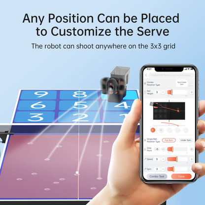 Nova S Pro Table Tennis Robot